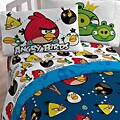 Angry Birds 'Stop the Madness' Twin-size 4-piece Bed in a Bag with Sheet Set