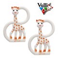 Vulli So'Pure Sophie the Giraffe Teething Rings (Pack of 2) 