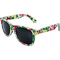 Women's Green Floral Sunglasses