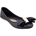 Riverberry Women's 'Sami' Black Bow-front Ballet Flats