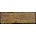 SomerTile Wood Look Sava Moro Porcelain Floor and Wall Tile 6x18-in (Case of 16)