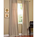 Cobblestone Cotenza Faux Cotton Curtain Panel