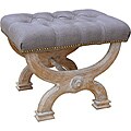 Cleopatra Solid White Oak Bench