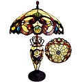 Victorian Two-light Table Lamp