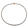 Miadora 14k Pink Gold 23 1/2ct TDW Brown Diamond Necklace (17-inch)