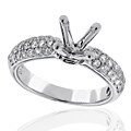 14kt White Gold 1/2ct TDW Diamond Engagment Ring