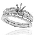 14k White Gold 1/2ct TDW Diamond Engagement Ring