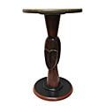 Hand-Carved Tribal Companion Table (Ghana)