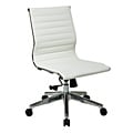 Office Star Mid-Back Eco Leather Chair