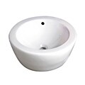 White Vessel with Overflow