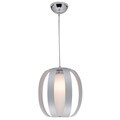 Access 'Helix' Aluminum Finish One-light Pendant