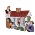 Discovery Kids Cardboard Color and Play Playhouse