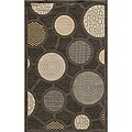 Soho Fashion Grey Wool Rug (5' x 8')