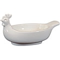 Ceramic Chicken Jar White