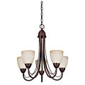 Five Light Electronic Chandelier