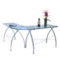 Calico Designs Jameson LS Silver/ Blue Glass Workcenter