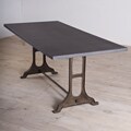 Gwalior Zinc Finished Iron Dining Table (India)