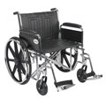 Sentra EC Heavy Duty Wheelchair with Various Arm Styles and Front Rigging Options