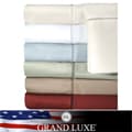 Grand Luxe Linford Egyptian Cotton Sateen Deep Pocket 500 Thread Count Sheet Set