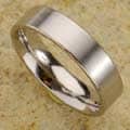Men's Titanium Brushed Finish Band (7 mm)