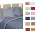 Striped 250 Thread Count Duvet Cover Set
