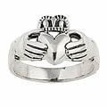 Tressa Sterling Silver Celtic Claddagh Ring