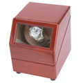 Single Watch Burgundy Finish Winder
