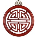 Long Life Hand-rubbed Medium Rosewood Finish Wall Plaque (China)
