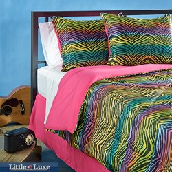 Funky Zebra Twin-size 3-piece Comforter Set