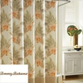 Tommy Bahama Wicker Floral Cotton Shower Curtain