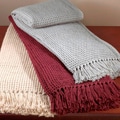 Waffle Design Throw