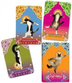 Cat Yoga Postcards (Postcard book or pack)