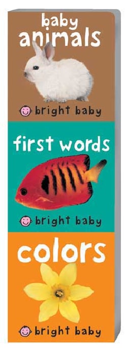 Bright Baby Chunky Books: First Words, Baby Animals, Colors (Board book)