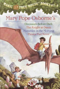 Magic Tree House Collection 1 Books 1-4: Dinosaurs Before Dark/The Knight at Dawn/Mummies in the Morning/Pirates ... (Paperback)