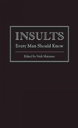 Insults Every Man Should Know (Hardcover)