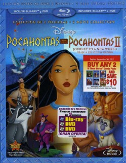 Pocahontas & Pocahontas II: Journey To A New World (Special Edition) (Spanish Package) (Blu-ray Disc)