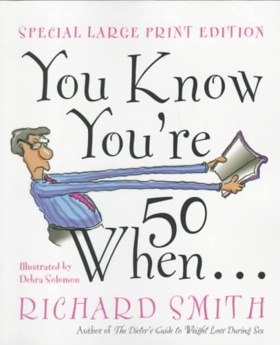 You Know You're 50 When...