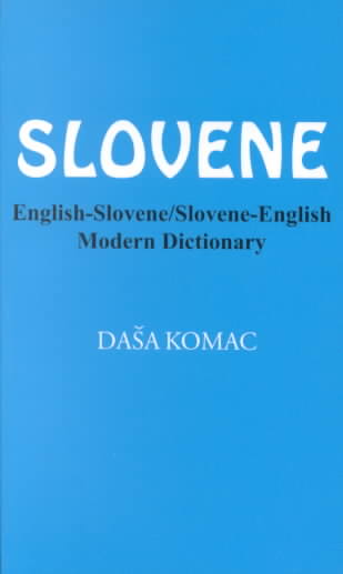 English-Slovene/Slovene-English Modern Dictionary (Paperback)