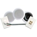 PyleHome PHSKIT6 250 W PMPO Speaker - White