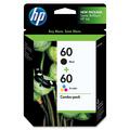 HP No. 60 Black/ Color Ink Cartridges for Deskjet F4280