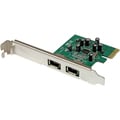 StarTech.com 2-Port PCI Express 1394a FireWire 400 Adapter Card