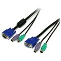 Startech KVM Cable - 6ft - 2 x mini-DIN (PS/2), 1 x D-Sub (HD-15)