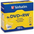 Verbatim DataLifePlus Standard 120mm DVD+RW Media