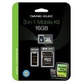 Dane-Elec DA-3IN1C1016G-R 16 GB MicroSD High Capacity (microSDHC) - 1