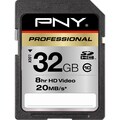 PNY Professional 32 GB Secure Digital High Capacity (SDHC) - 1 Card