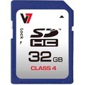 V7 32 GB Secure Digital High Capacity (SDHC) - 1 Card - Retail