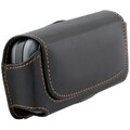 Universal Rugged Leather Case with Magnetic Flap