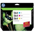 HP 564 Combo-pack Ink Cartridge - Cyan, Magenta, Yellow