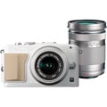 Olympus PEN E-PL5 16.1MP White Mirrorless Digital SLR Camera with 14-42mm Lens