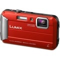 Panasonic Lumix DMC-TS25 16.1 Megapixel Compact Camera - Red